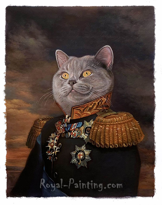 Customized Oil Painting For Pet